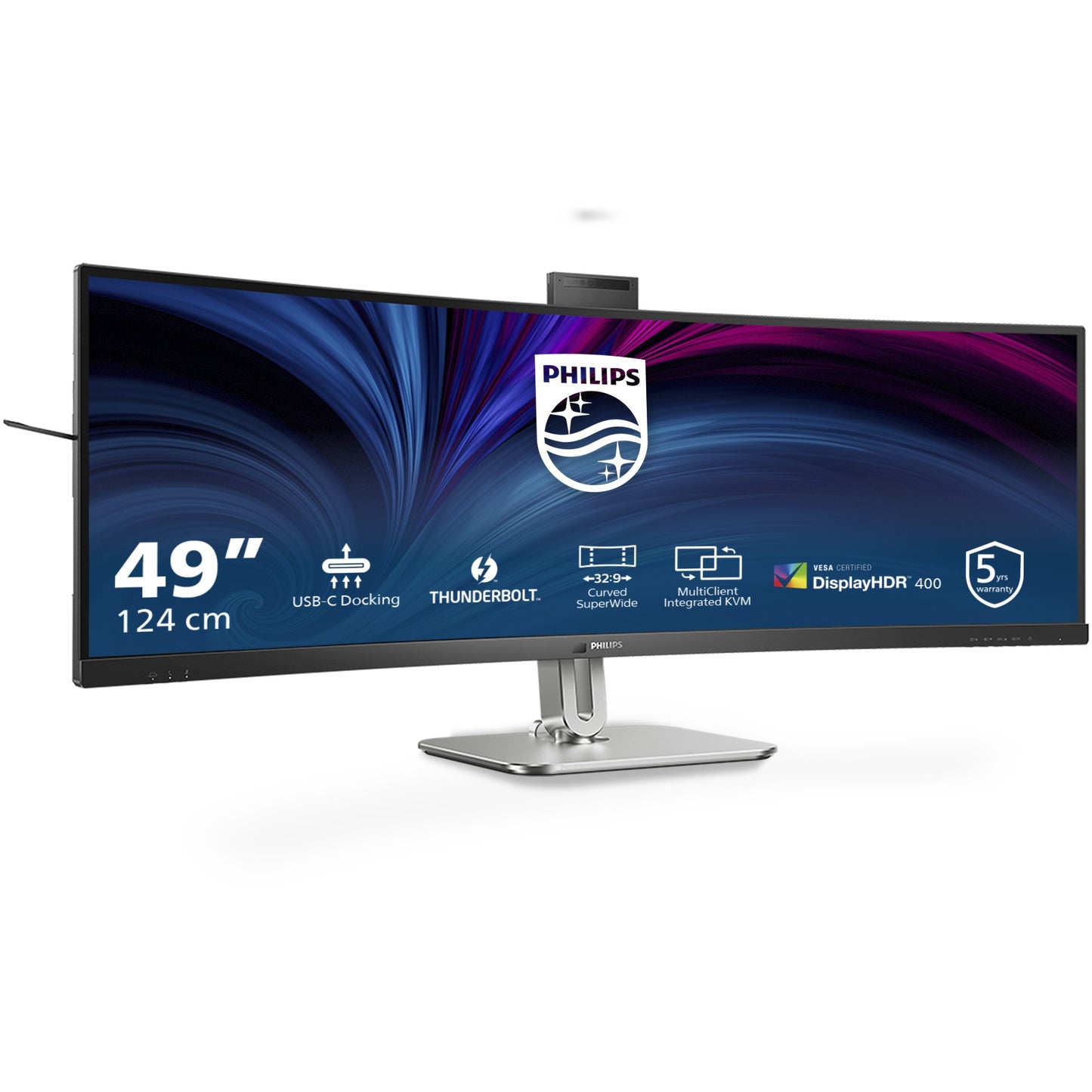 Philips 124.0cm(48.8") 49B2U6903CH 32:09 2xHDMI+DP+USB-C Web