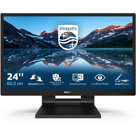 Philips 60.5cm (23.8") 242B9T 16:09 TOUCH DVI+HDMI+DP+USB
