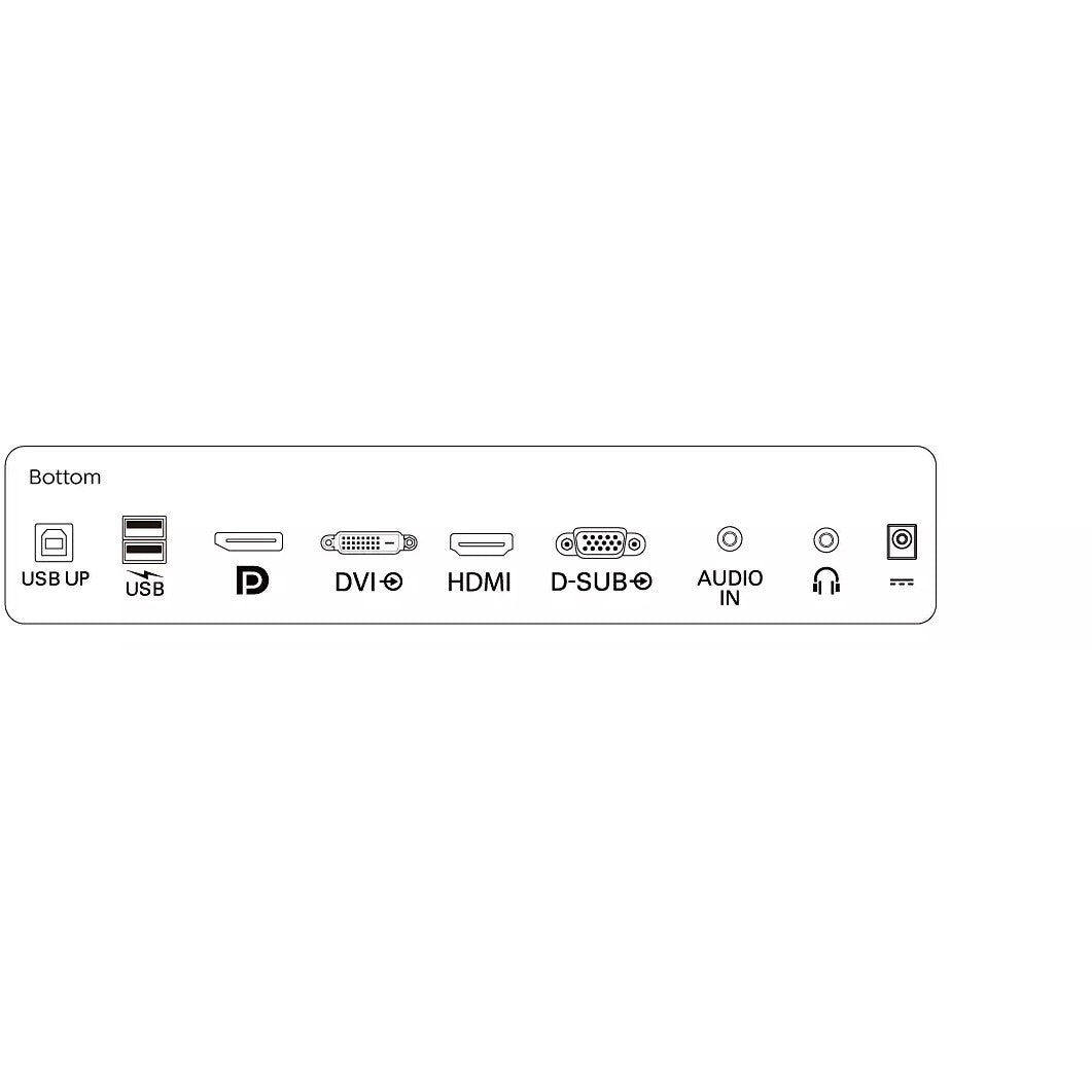 Philips 60.5cm (23.8") 242B9T 16:09 TOUCH DVI+HDMI+DP+USB