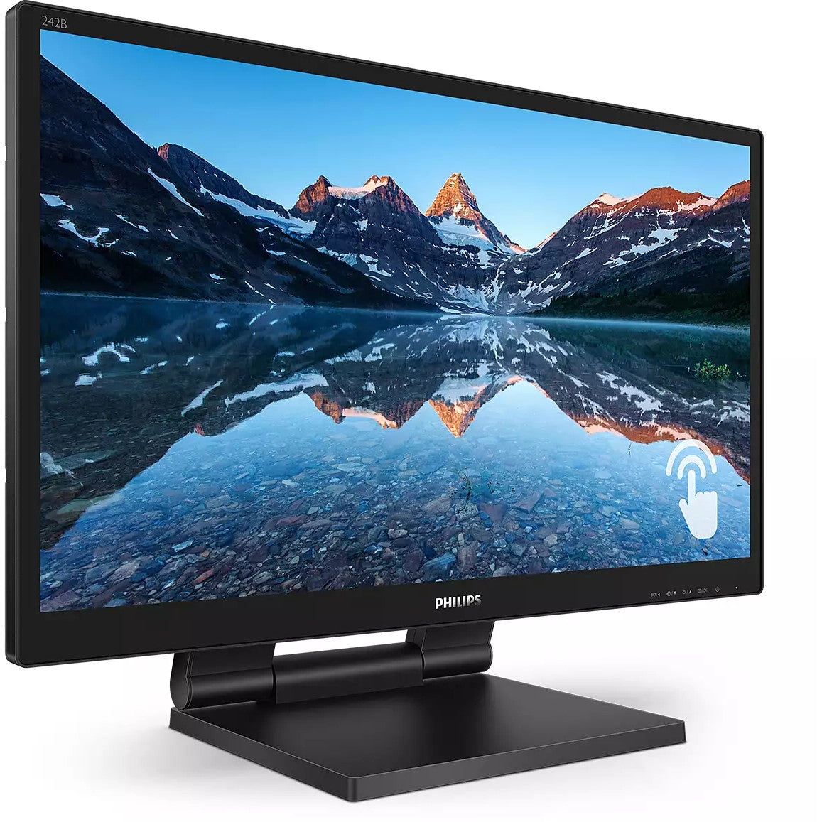 Philips 60.5cm (23.8") 242B9T 16:09 TOUCH DVI+HDMI+DP+USB