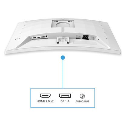 Philips 68.5cm (27.0") 27M2C5201L 16:09 2xHDMI+DP Curved wh.