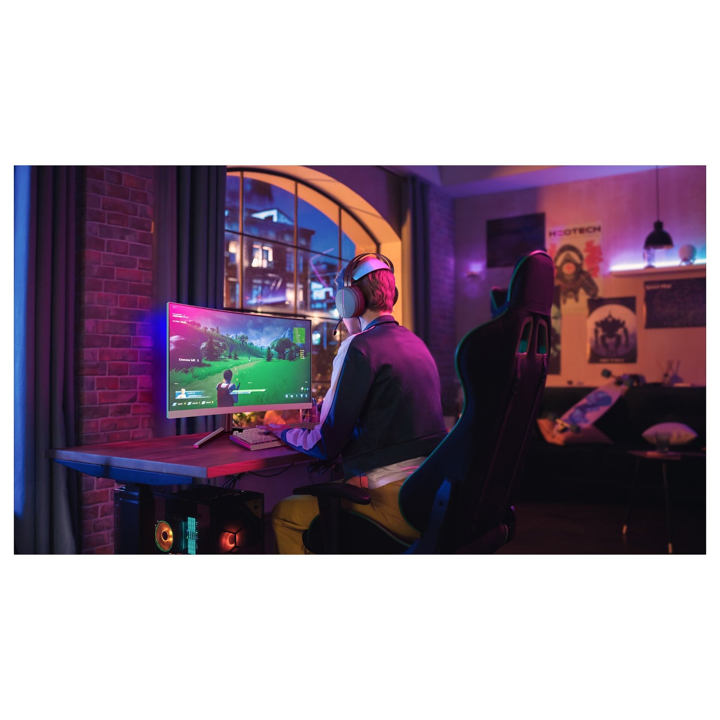 Philips 68.5cm (27.0") 27M2C5201L 16:09 2xHDMI+DP Curved wh.