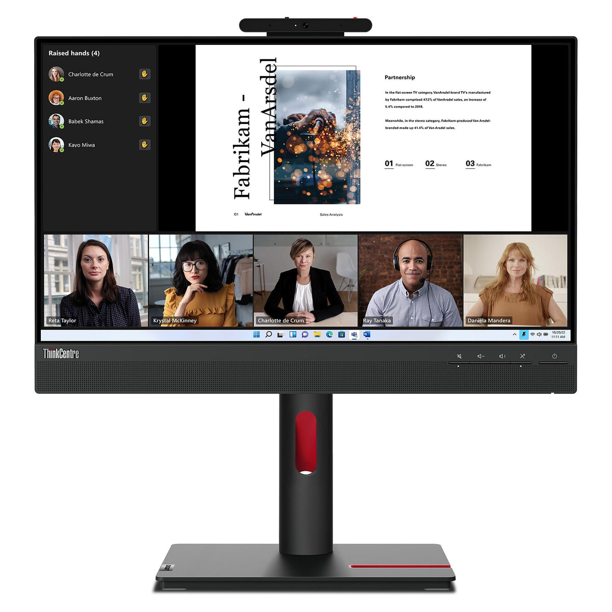 TFT Lenovo Dock ThinkCentre TiO 22 Gen5 FHD IPS DP/CAM/SPK/HUB