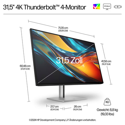 HP S7 PRO 732PK 4K 31.5 ZOLL