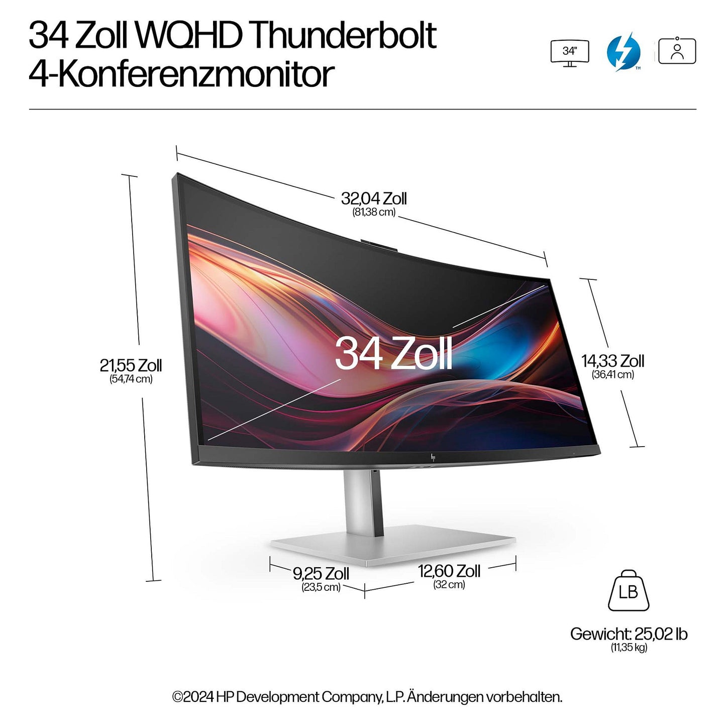 HP S7 PRO 734PM 34 ZOLL 21:9