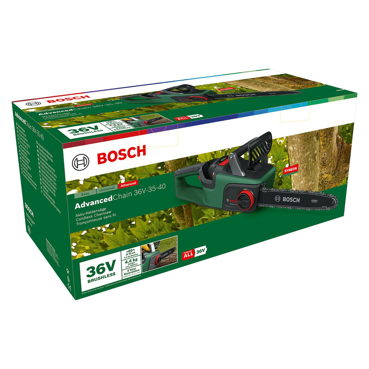Bosch ADVANCEDCHAIN 36V-35-40 Akku-Kettensäge