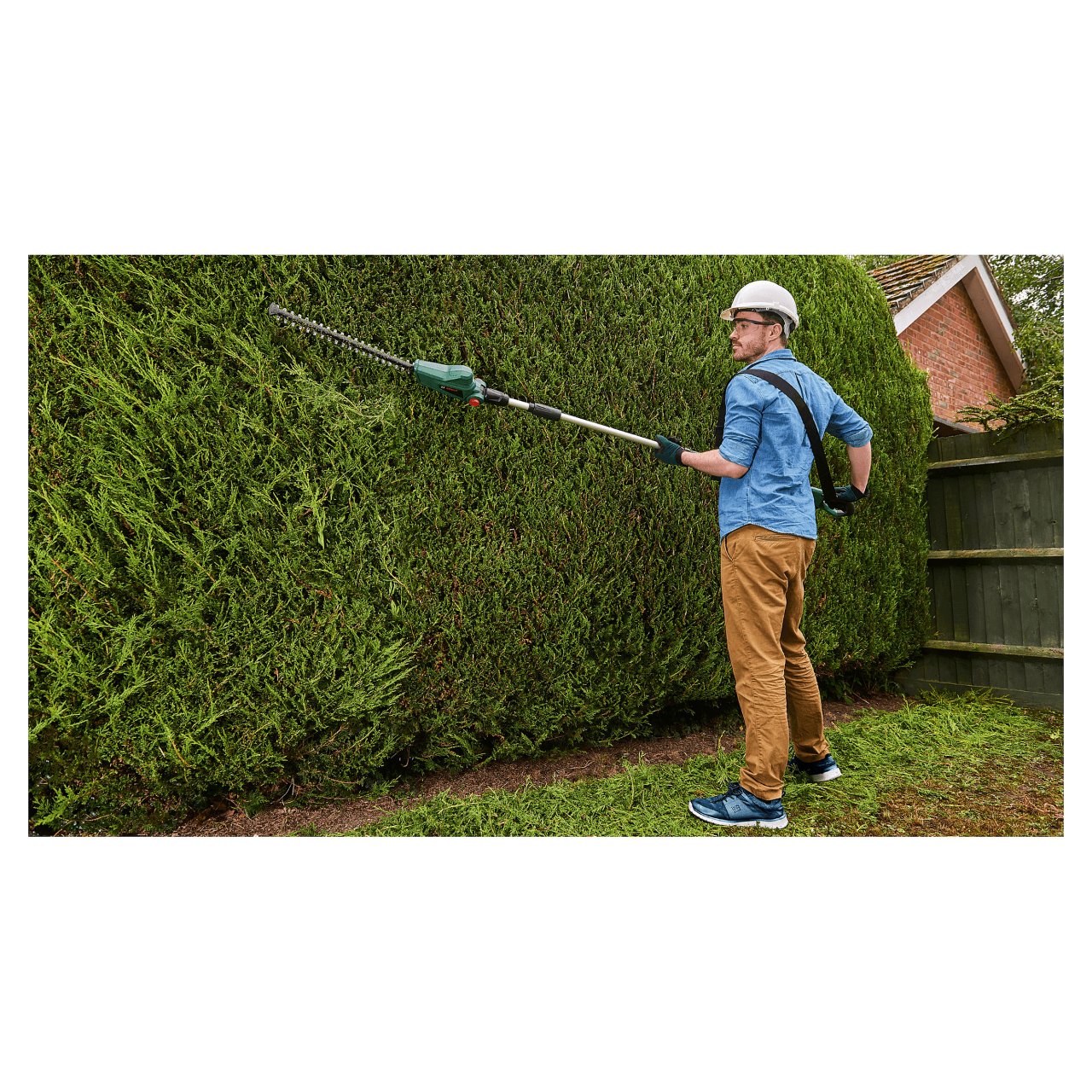 Bosch UniversalHedgePole 18 Akku-Teleskop-Heckenschere