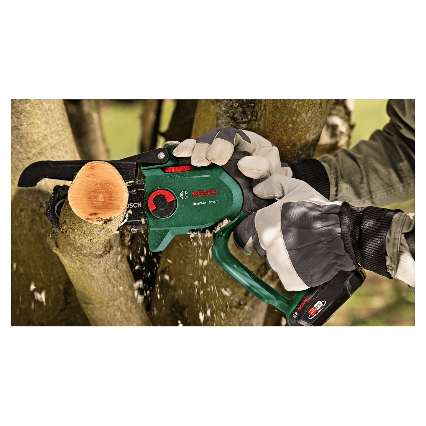 Bosch EasyChain 18V-15-7 solo Akku-Baumsäge