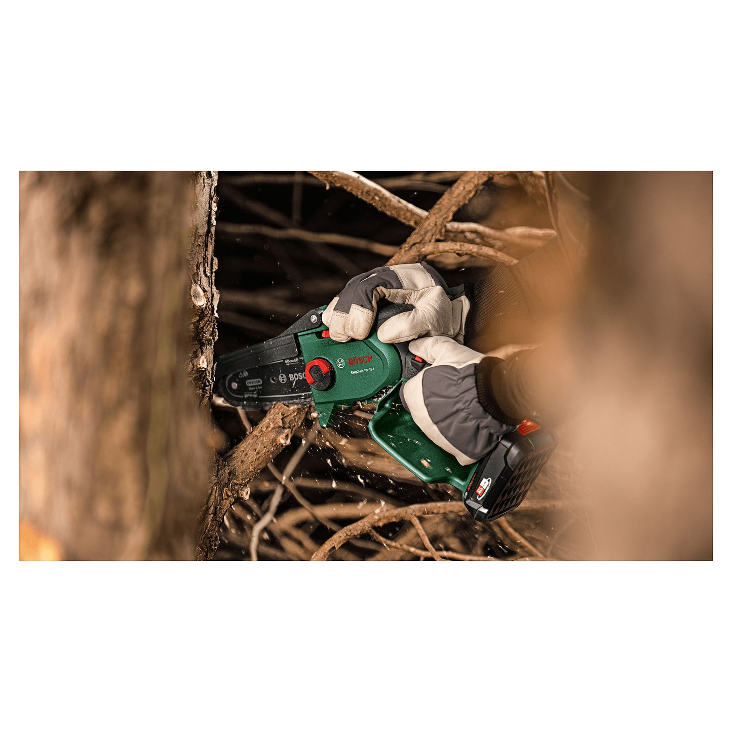 Bosch EasyChain 18V-15-7 solo Akku-Baumsäge