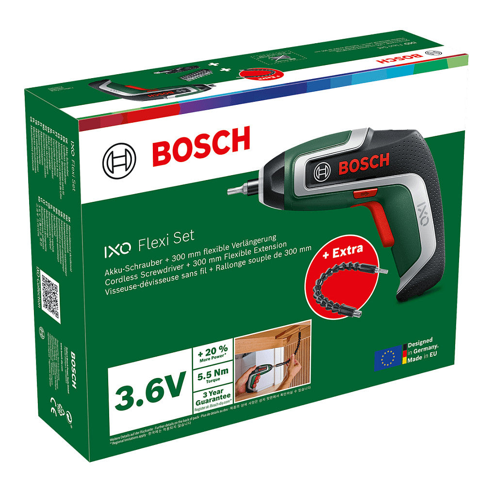 Bosch IXO 7 Flexi Set Akku-Schrauber
