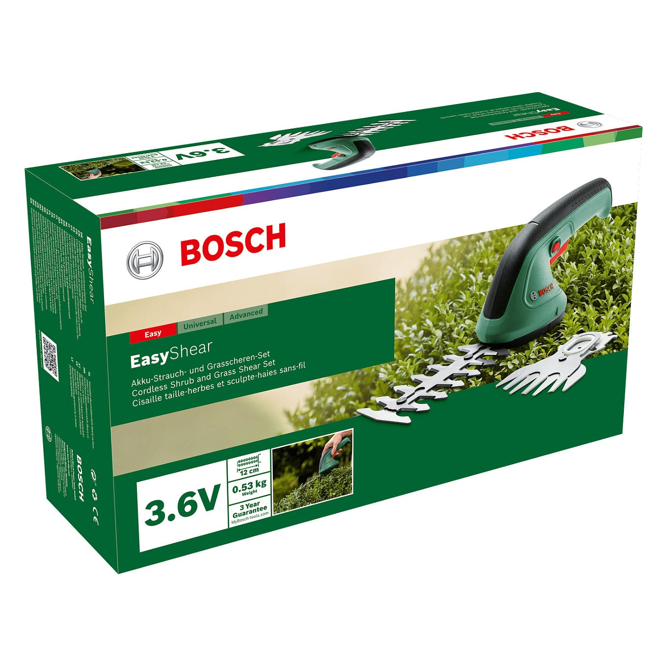 Bosch EasyShear Akku-Strauchschere