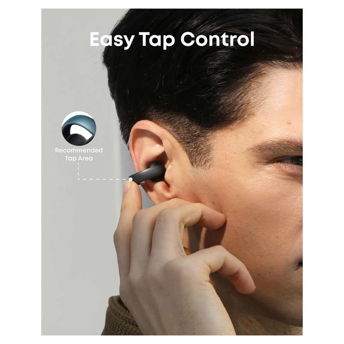 ANKER Soundcore AeroClip black offener Clip-On Earbud