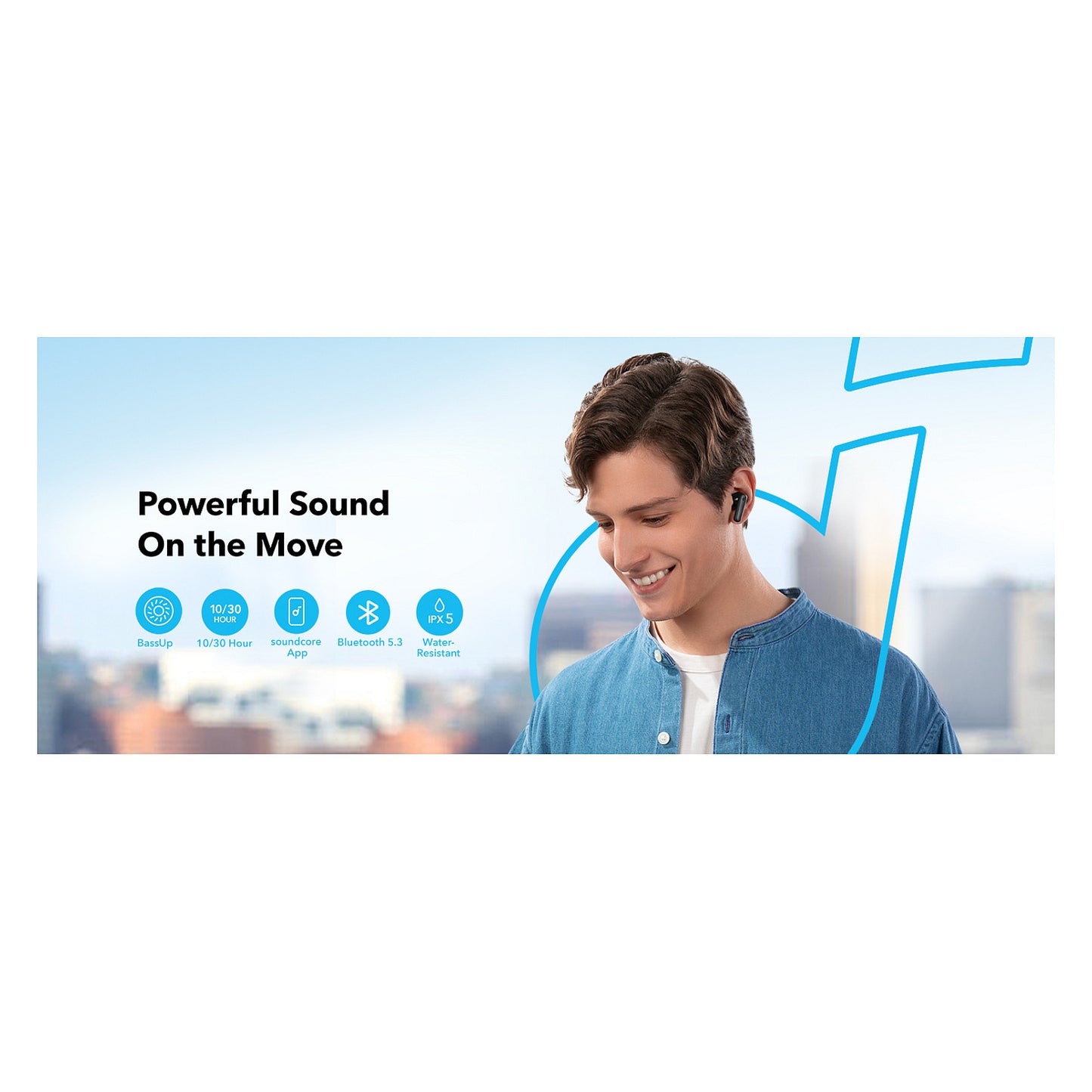 Anker Soundcore True Wireless Earbuds R50i black