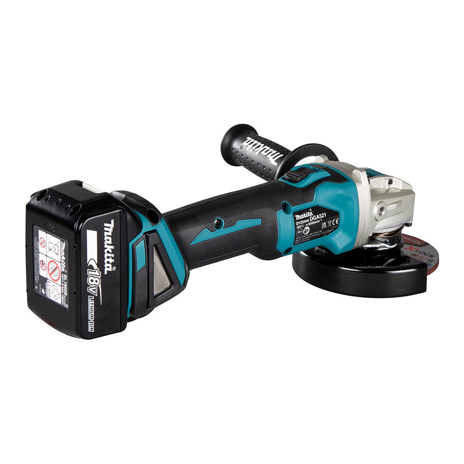 Makita DGA521ZX1 X-Lock Akku-Winkelschleifer