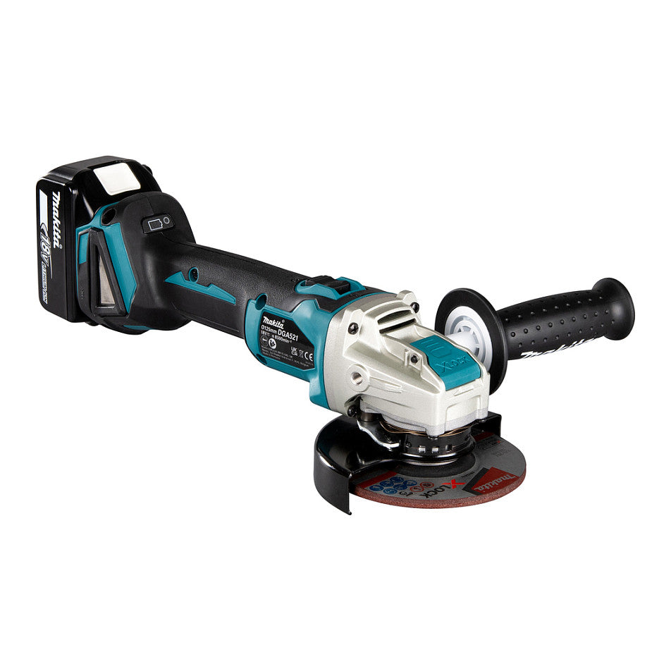 Makita DGA521ZX1 X-Lock Akku-Winkelschleifer
