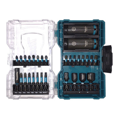 Makita Impact Black Bit- & Schlagnuss-Set. 30-tlg.