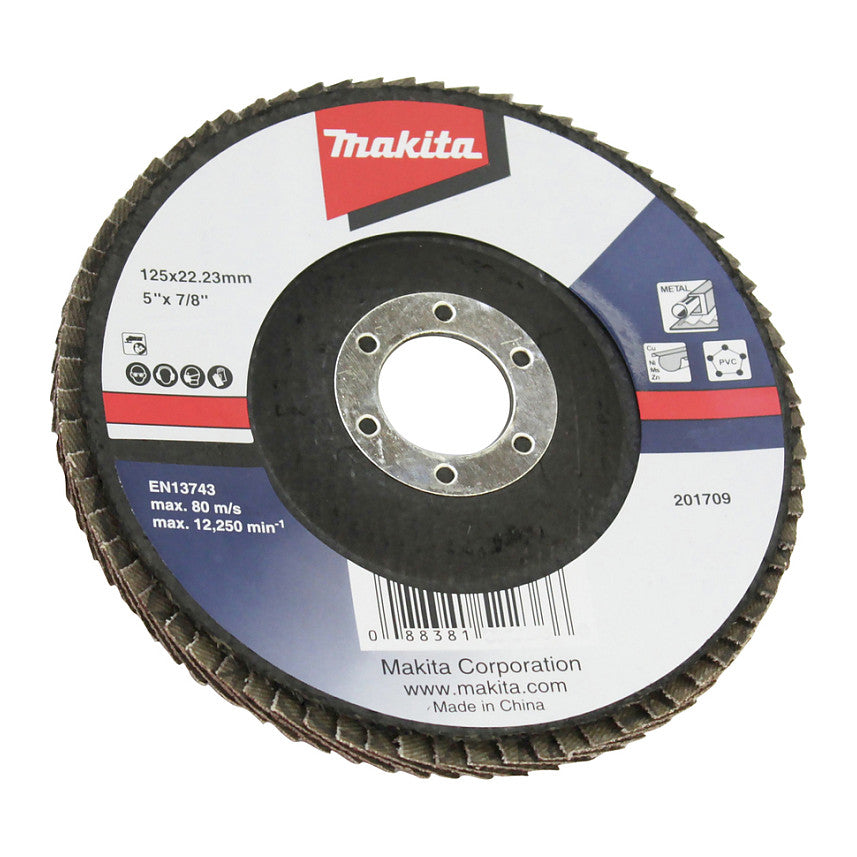 Makita Fächerschleifscheibe 125mm A 60
