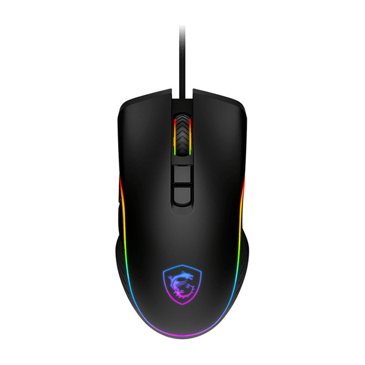 MSI Forge GM300 Gaming Maus. Black. USB