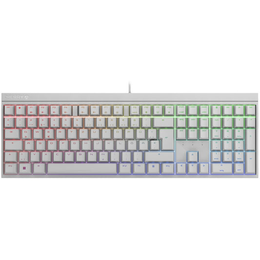 CHERRY TAS MX 2.0S RGB Corded DE-Layout weiß MX RED