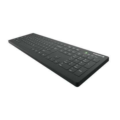 Cherry Medical Wireless AK-C8112-FU1-B/DE - wischdesinfizierbar -105 Tasten - deutsch - schwarz