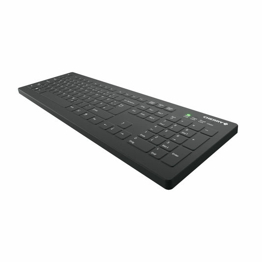 Cherry Medical Wireless AK-C8112-FU1-B/DE - wischdesinfizierbar -105 Tasten - deutsch - schwarz