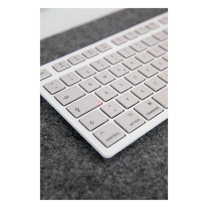 Cherry TAS KW 7100 MINI BT FOR MAC Wireless DE-Layout weiß