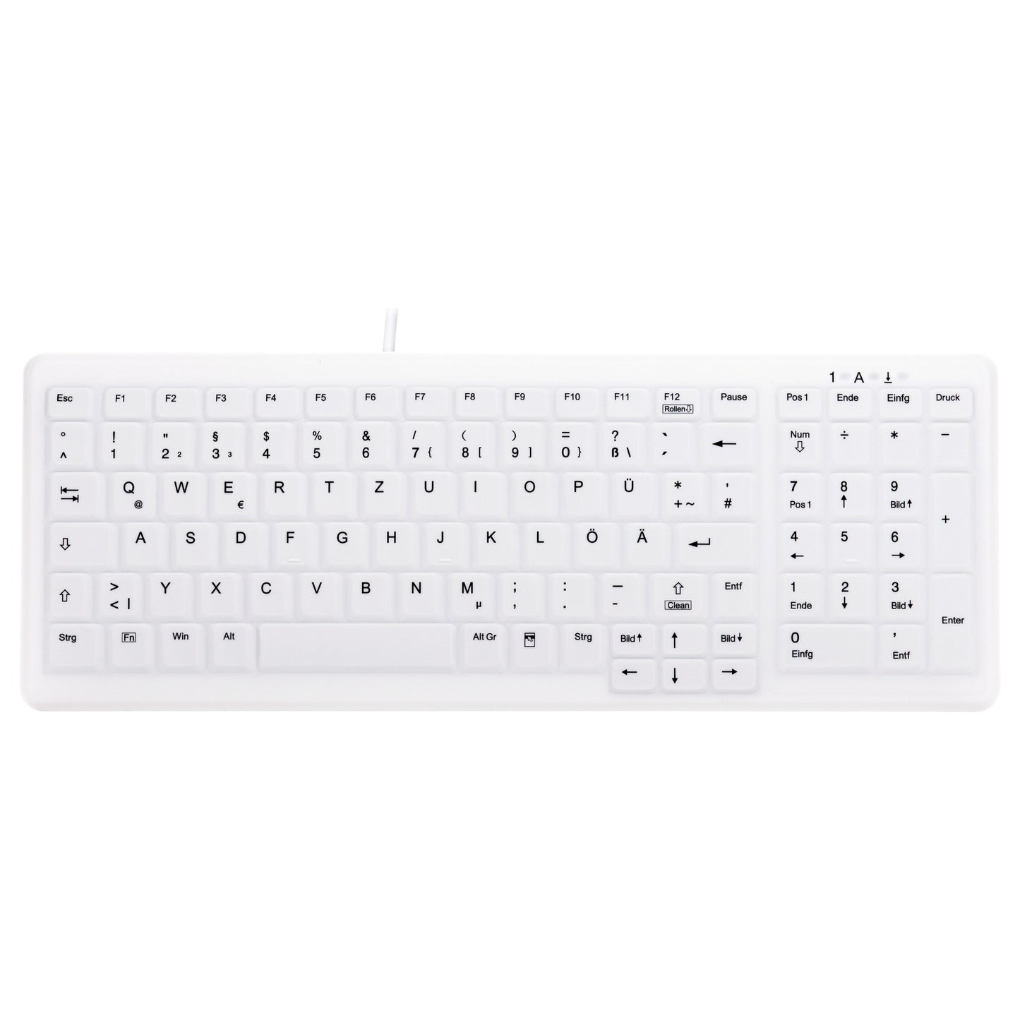 Cherry Active KEY MTA AK-C7000 Corded DE-Layout weiß