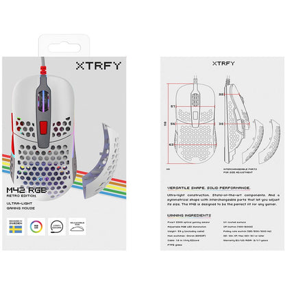 CHERRY Xtrfy MSM M42 RGB Corded retro