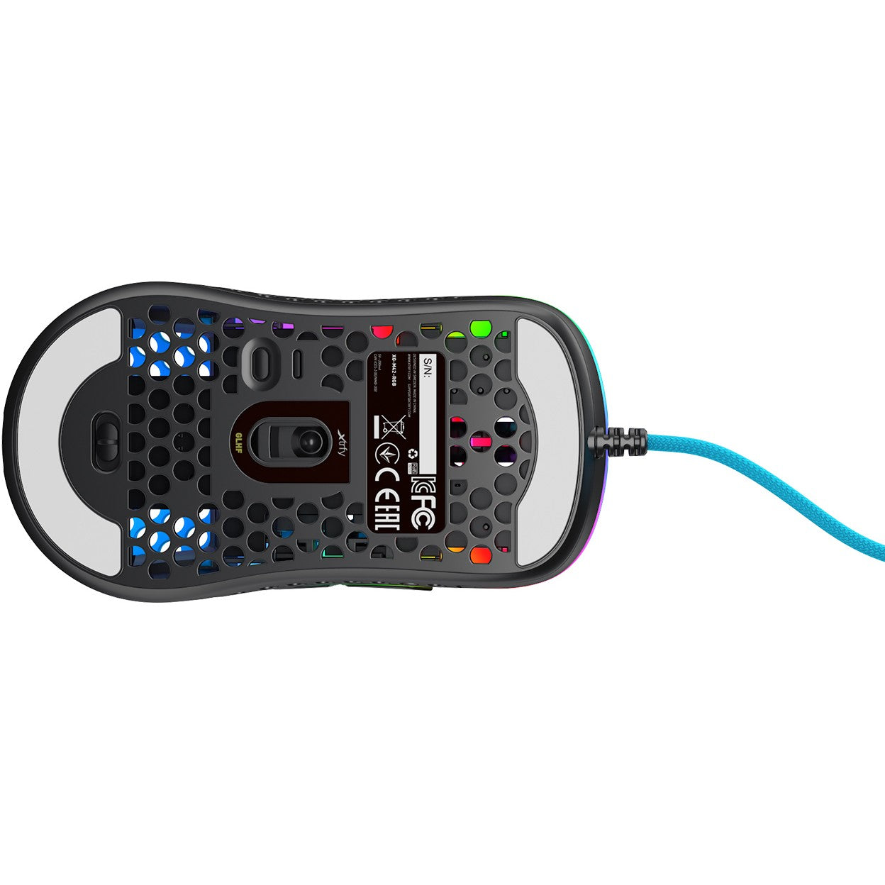 CHERRY Xtrfy MSM M42 RGB Corded blau