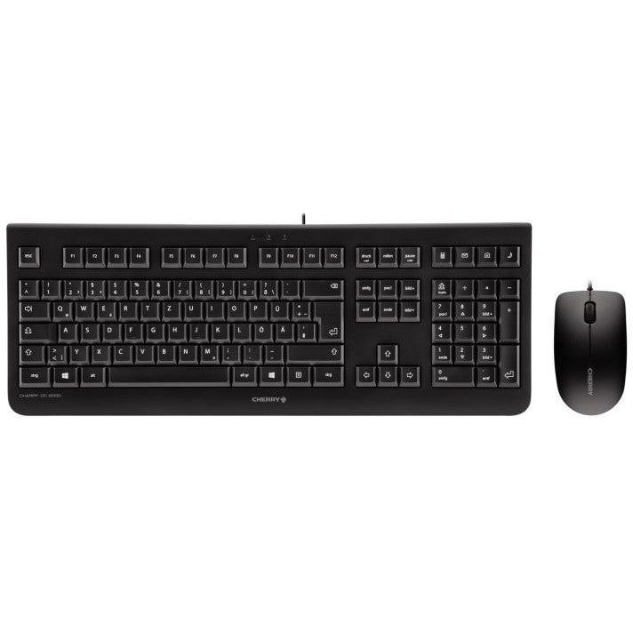 CHERRY TAS Desktop-Set DC 2000 Corded CS -Layout schwarz