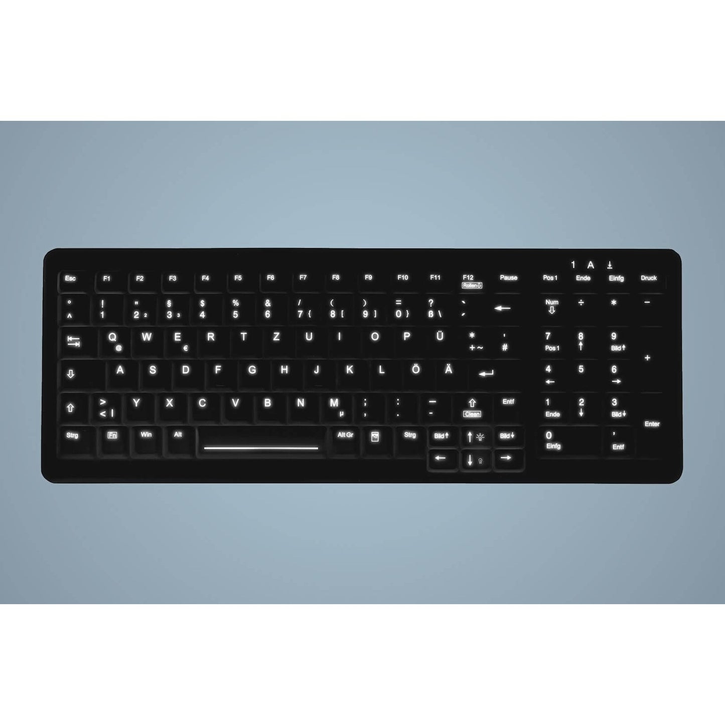 CHERRY ACTIVE KEY MTA AK-C7000 Corded DE-Layout schwarz