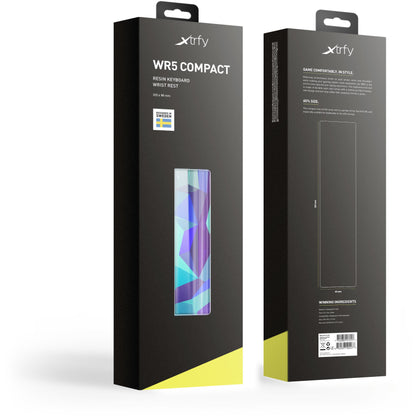 CHERRY Xtrfy ZUB WR5 Compact Resin Handgelenkauflage, Litus Blue
