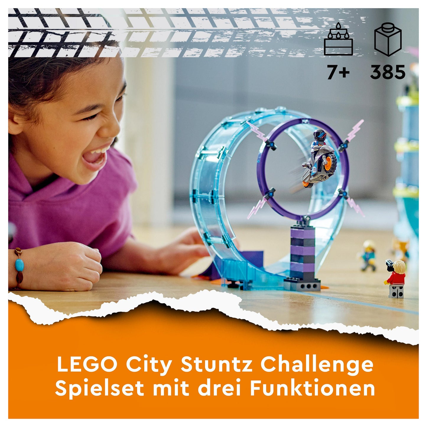 LEGO City Stuntz 60361 Ultimative Stuntfahrer-Challenge