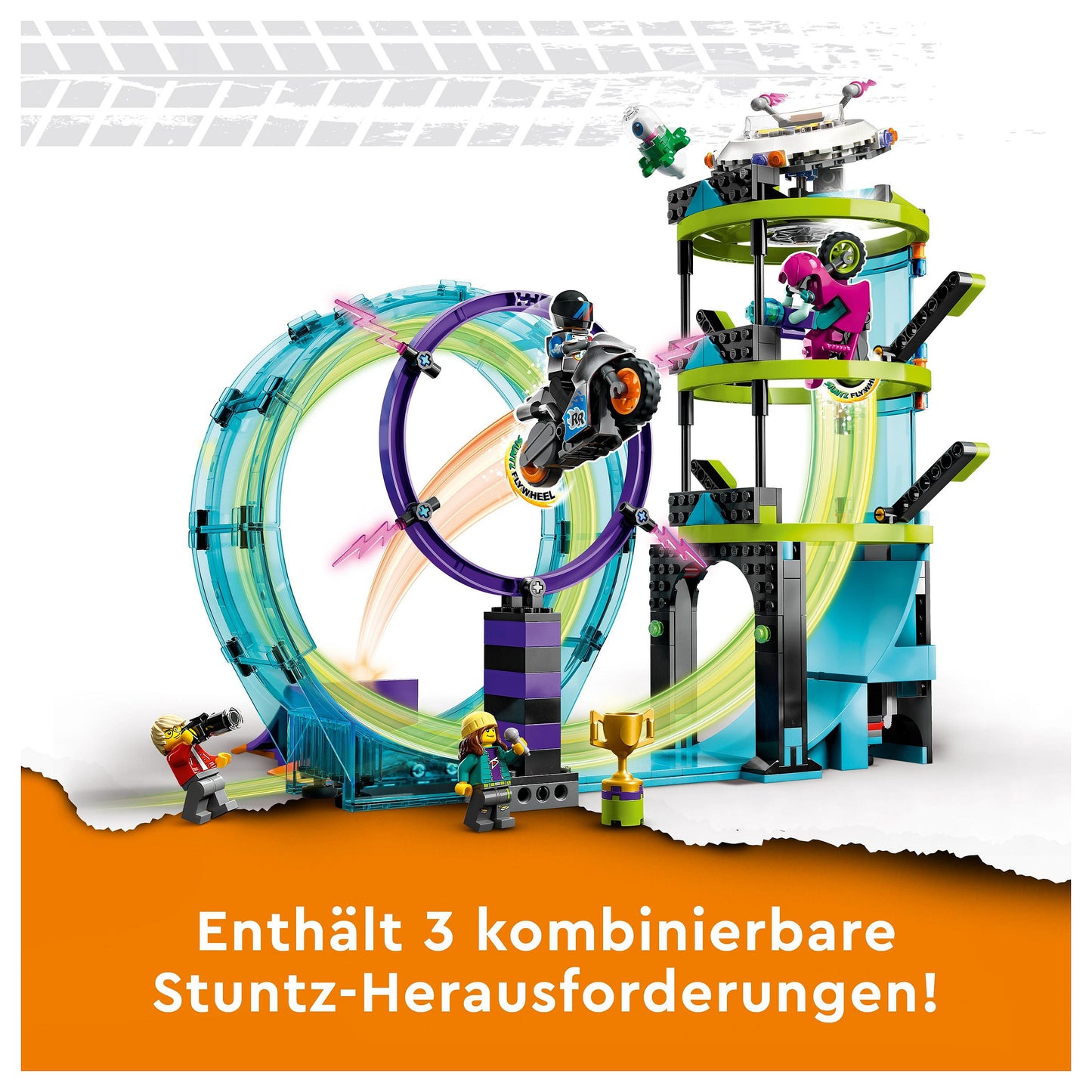 LEGO City Stuntz 60361 Ultimative Stuntfahrer-Challenge