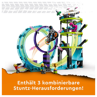 LEGO City Stuntz 60361 Ultimative Stuntfahrer-Challenge
