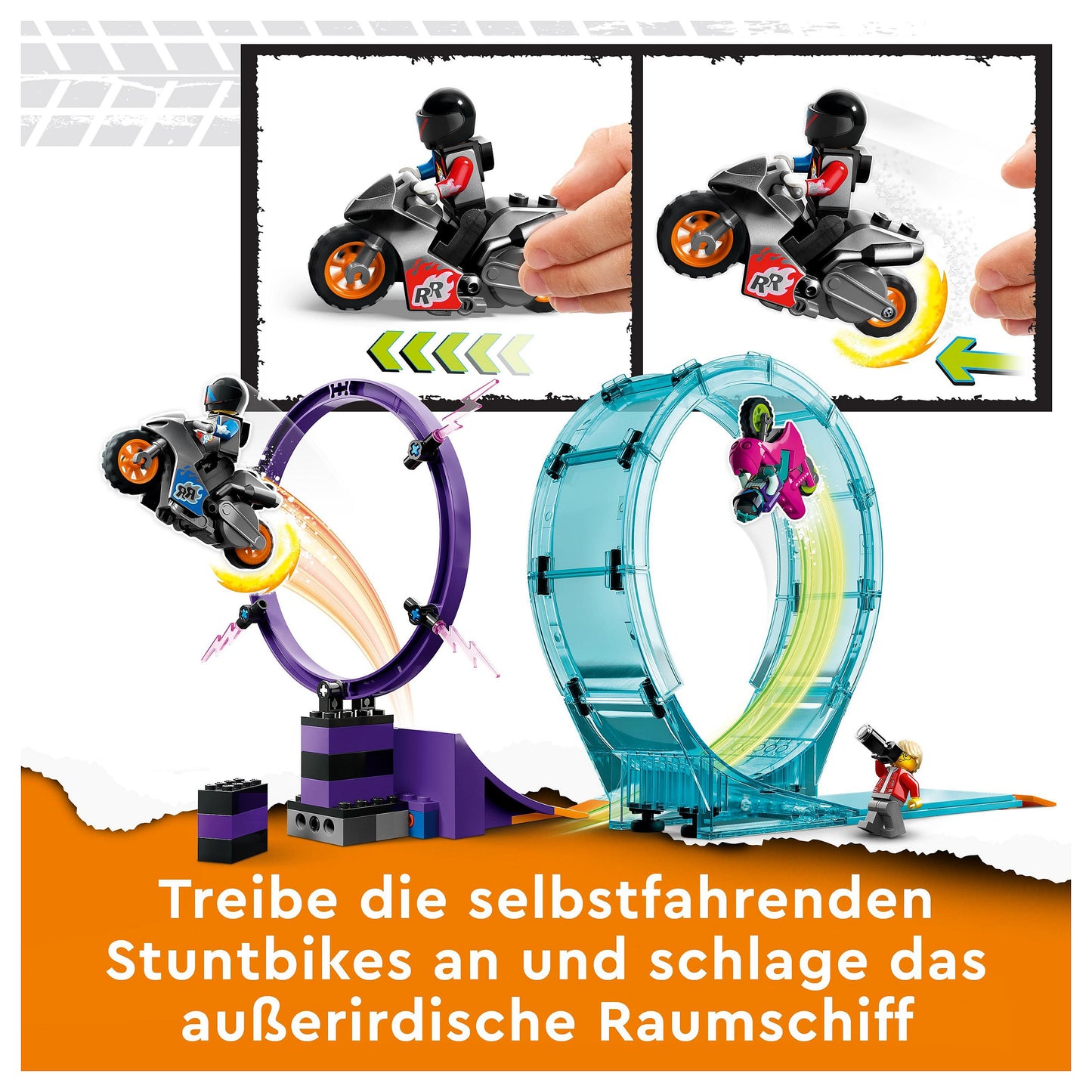 LEGO City Stuntz 60361 Ultimative Stuntfahrer-Challenge