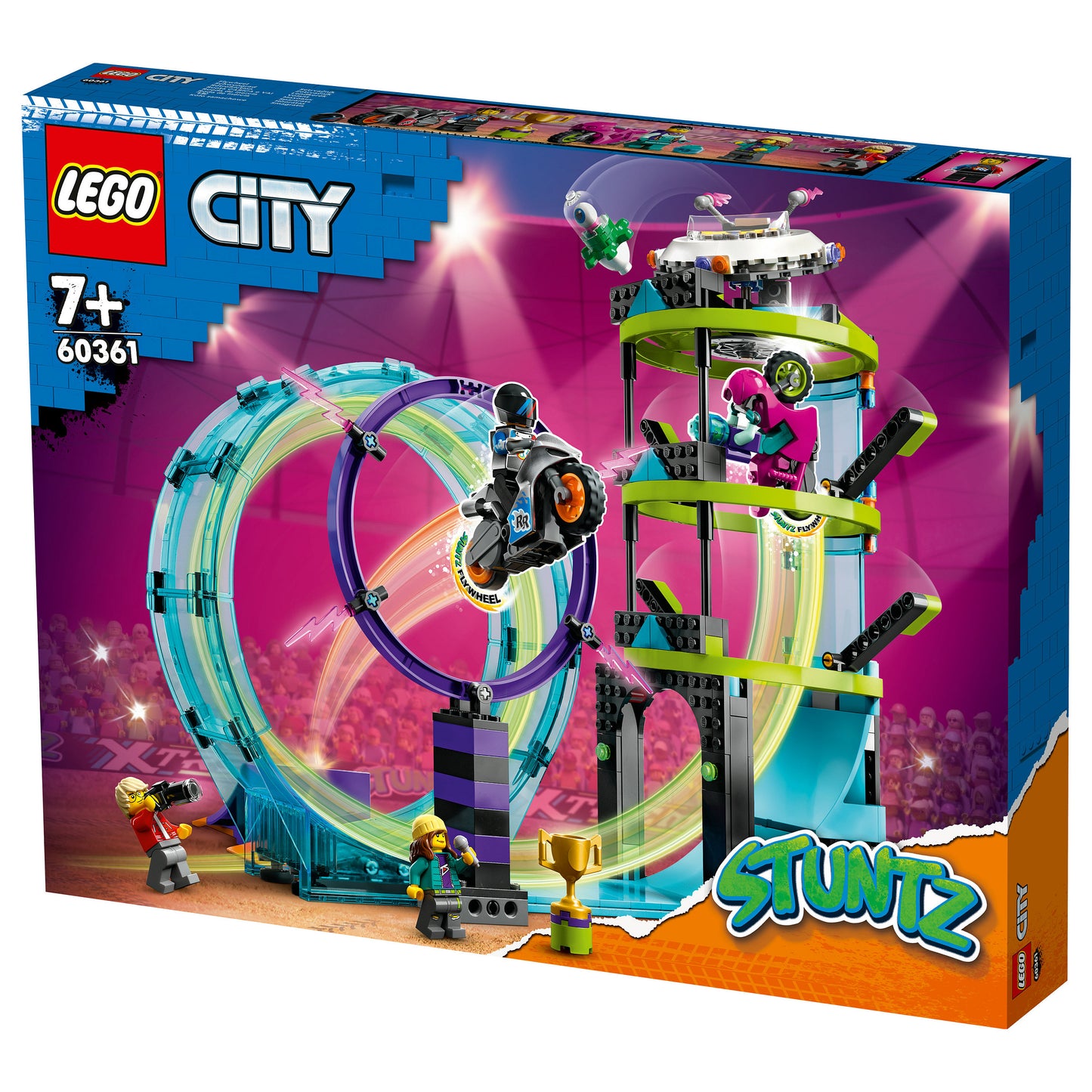 LEGO City Stuntz 60361 Ultimative Stuntfahrer-Challenge