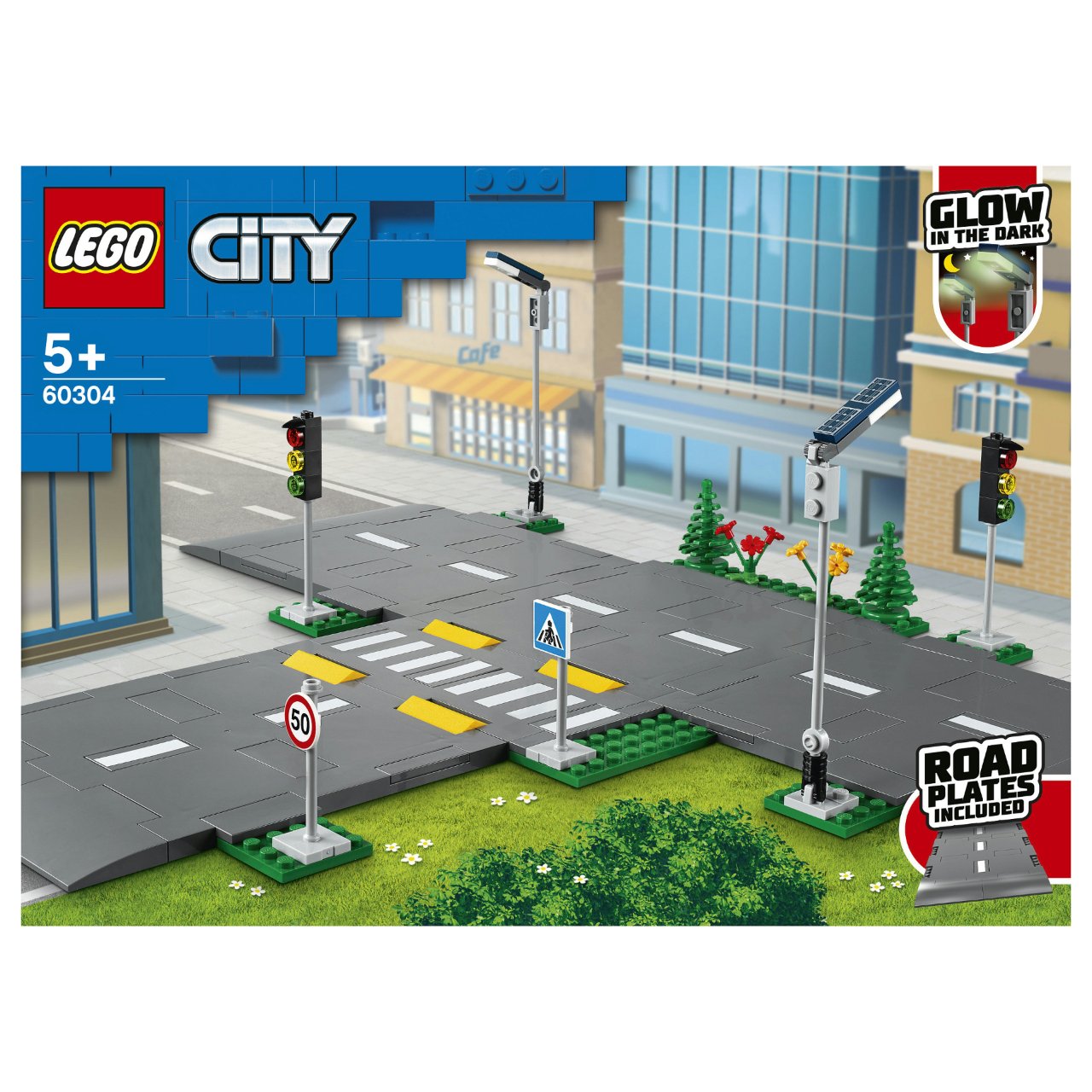 LEGO City Straßenkreuzung mit Ampeln 60304