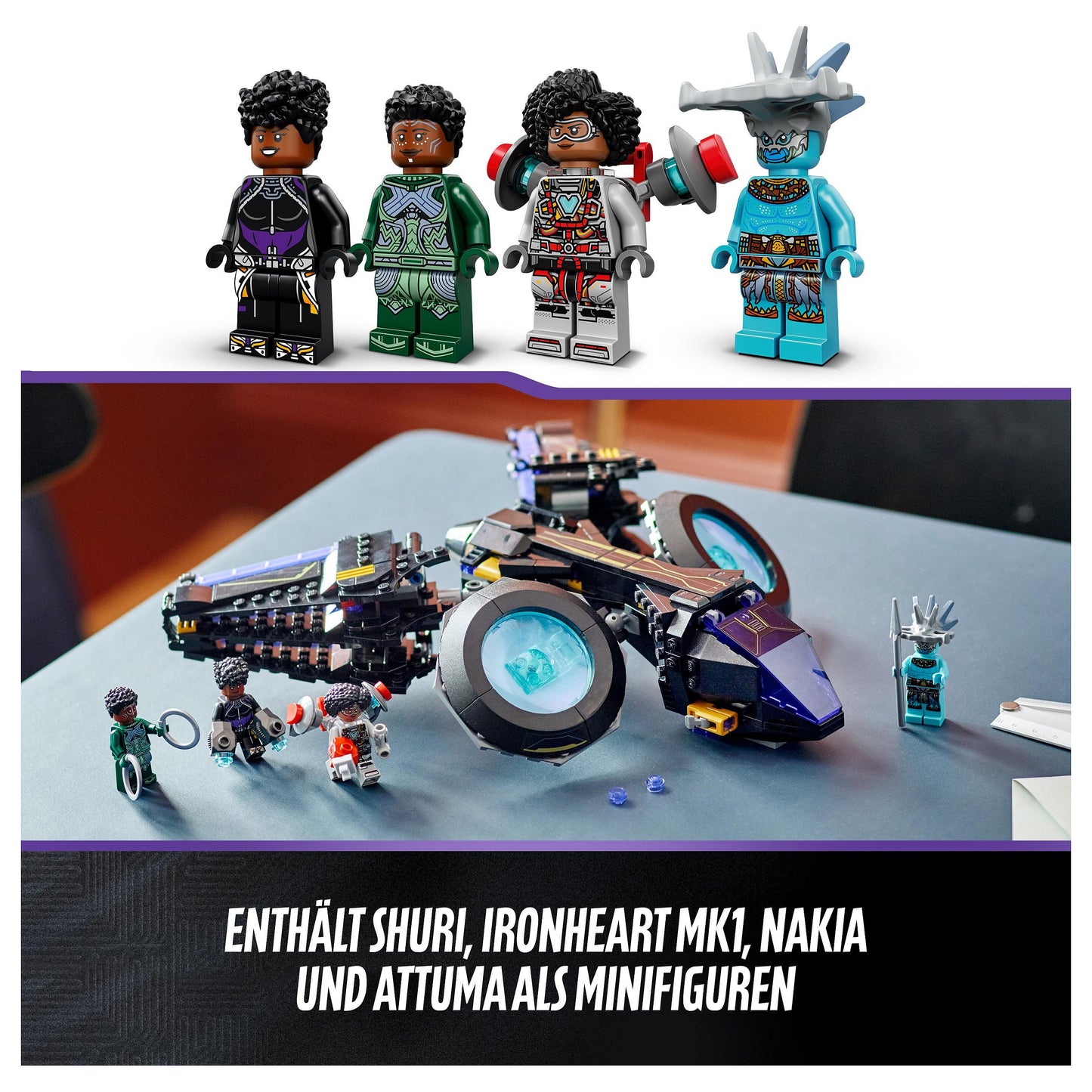 LEGO Marvel - Shuris Sonnenvogel