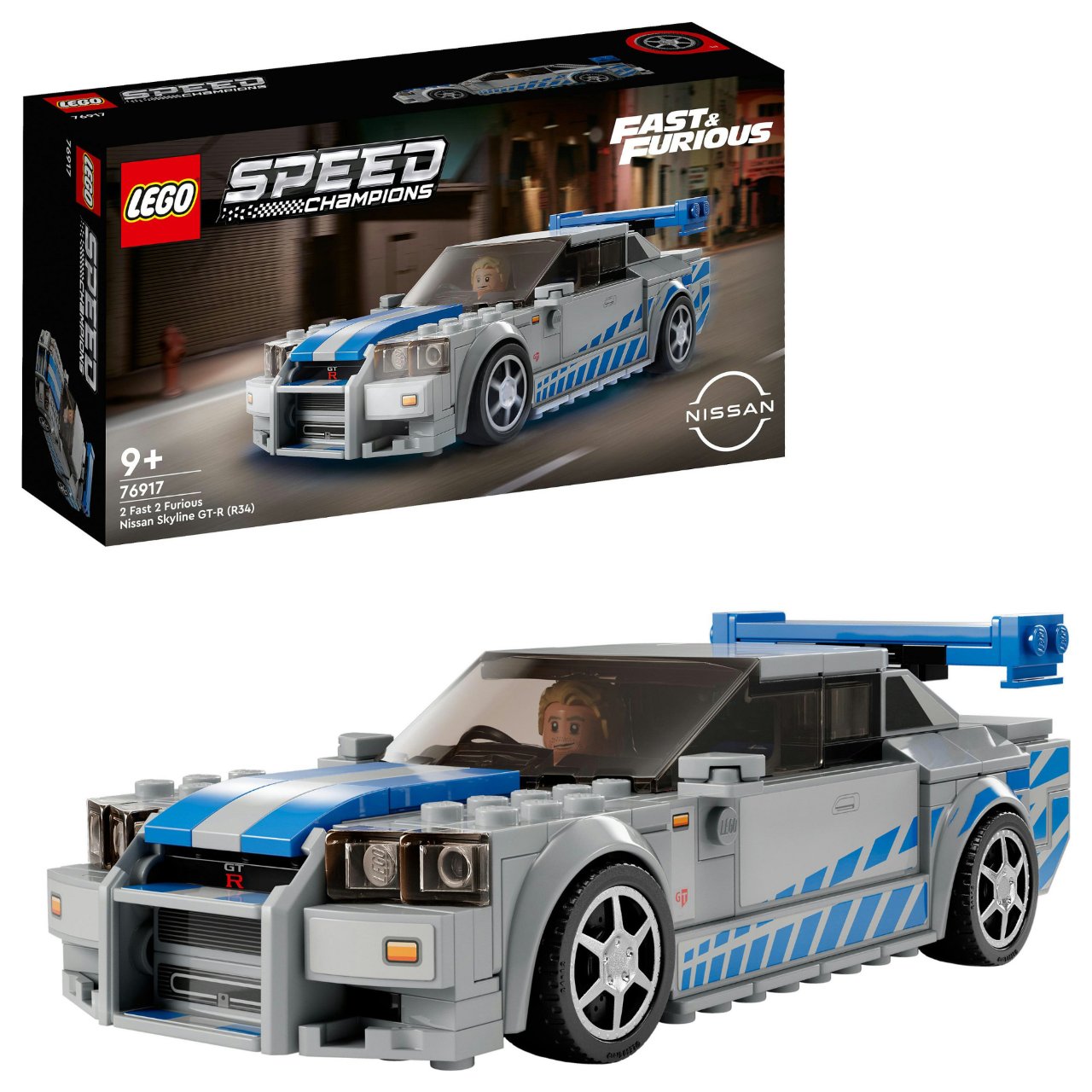 LEGO Speed Champions 2 Fast 2 Furi Nissan Skyline GT-R 76917