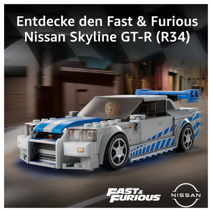 LEGO Speed Champions 2 Fast 2 Furi Nissan Skyline GT-R 76917