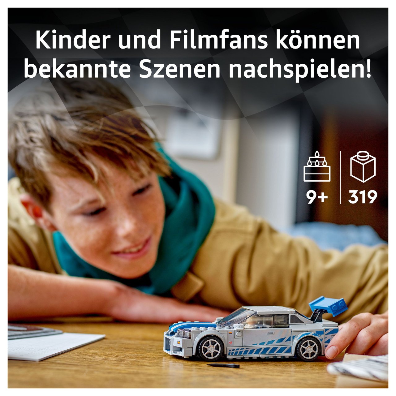 LEGO Speed Champions 2 Fast 2 Furi Nissan Skyline GT-R 76917