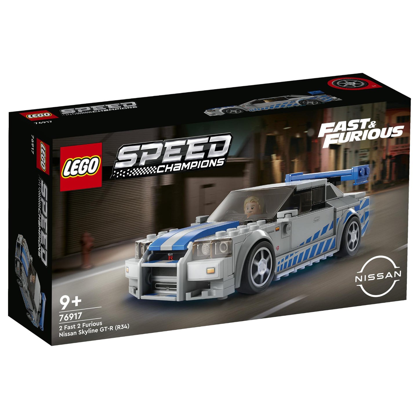 LEGO Speed Champions 2 Fast 2 Furi Nissan Skyline GT-R 76917