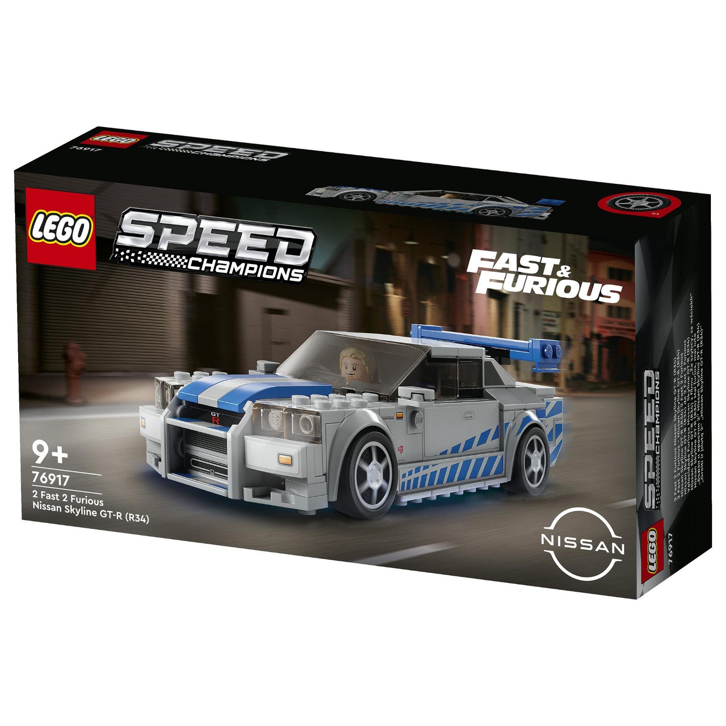 LEGO Speed Champions 2 Fast 2 Furi Nissan Skyline GT-R 76917