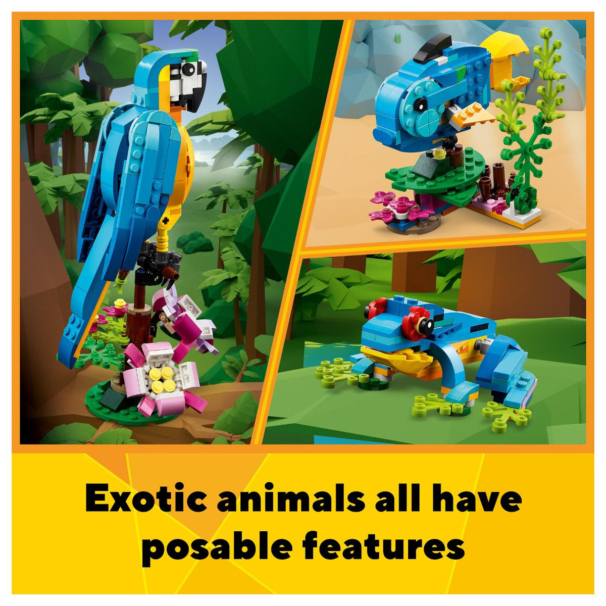 LEGO Creator 31136 Exotischer Papagei