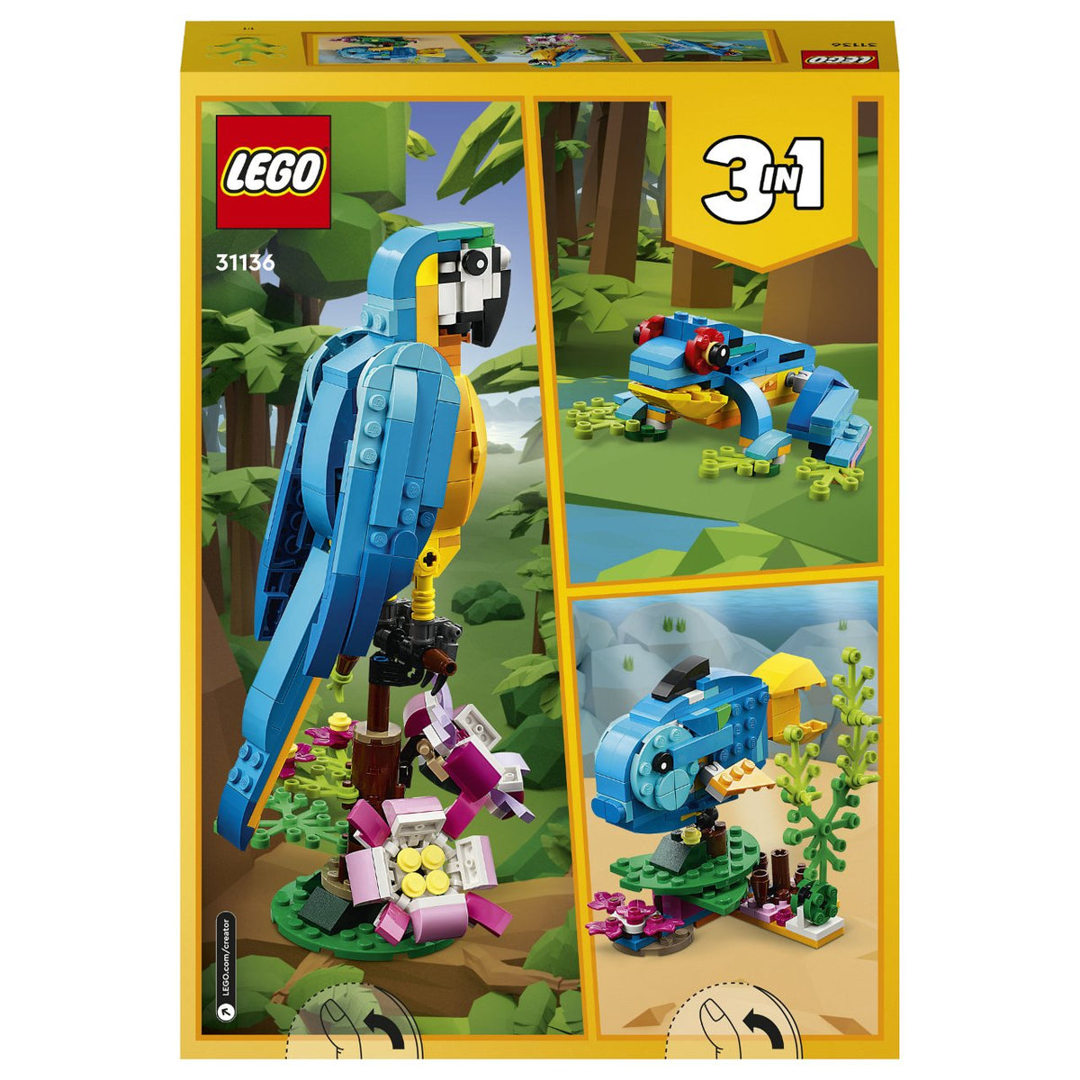 LEGO Creator 31136 Exotischer Papagei