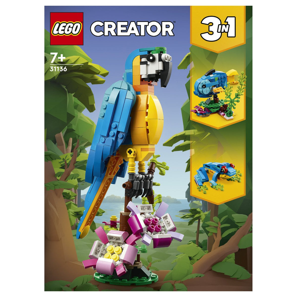 LEGO Creator 31136 Exotischer Papagei