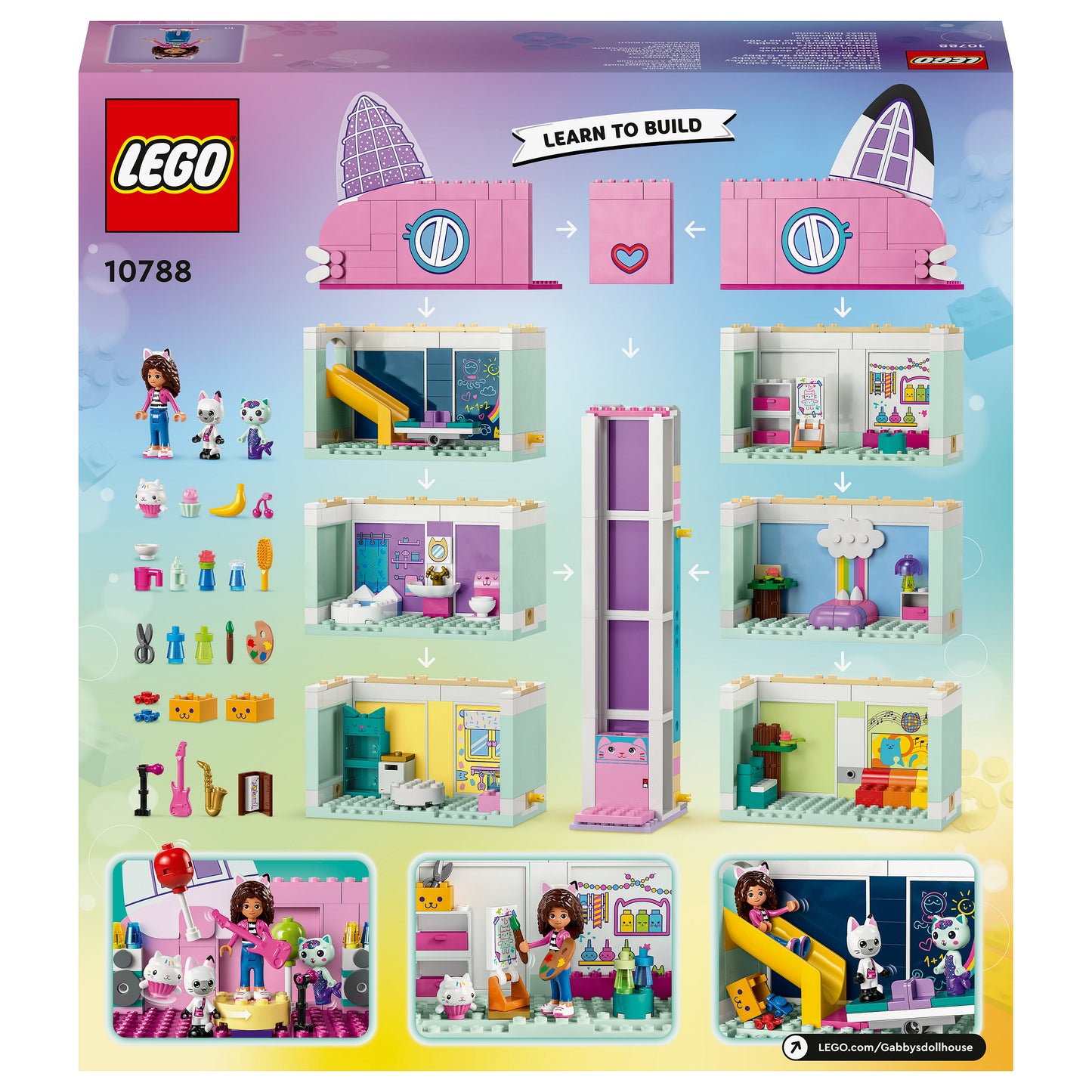 LEGO Gab. Dollh. Gabbys Puppenhaus 10788