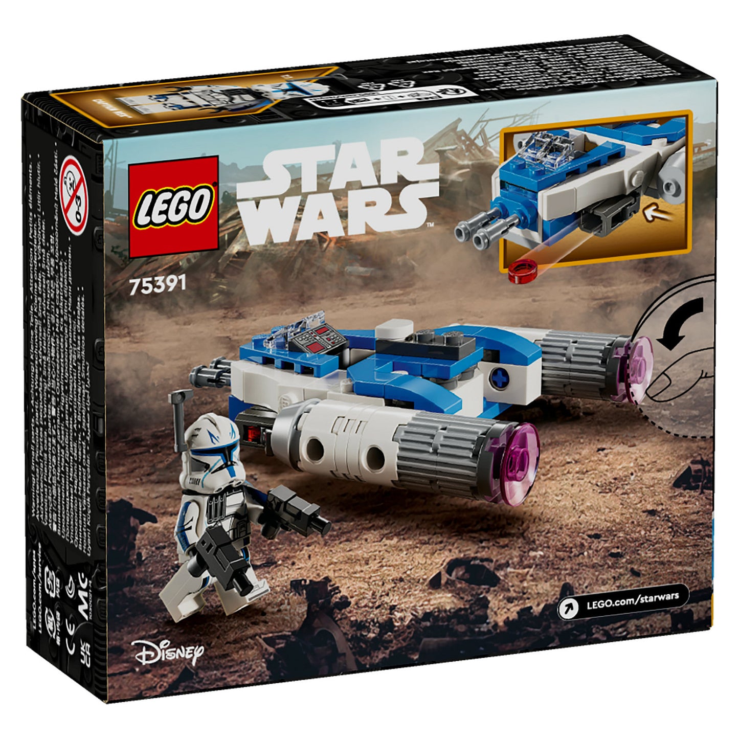 LEGO Captain RexÖ Y-WingÖ Microfighter
