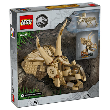 LEGO 76969 Jurassic World Dinosaurier-Fossilien: Triceratops